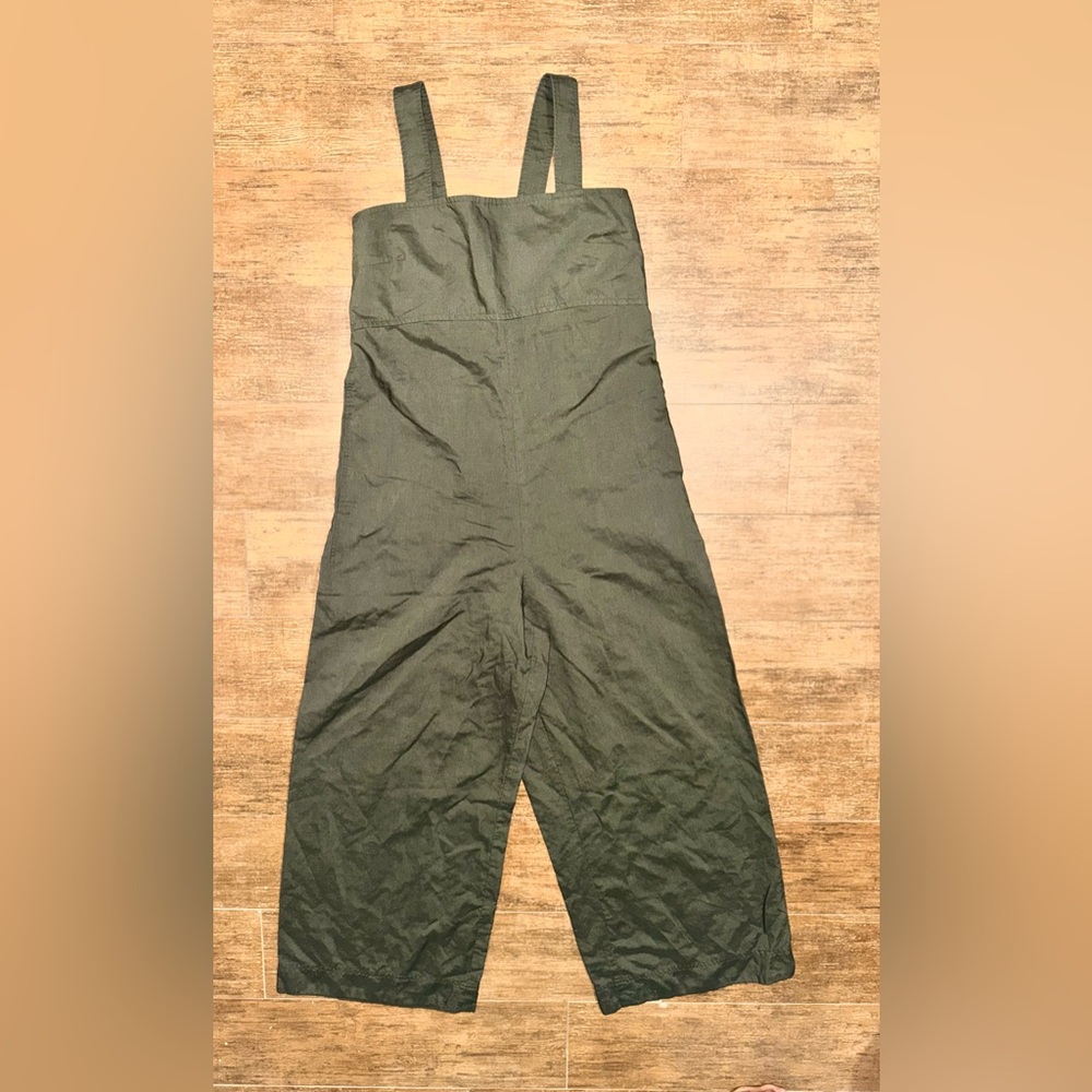 Uniqlo Dark Green Jumpsuit